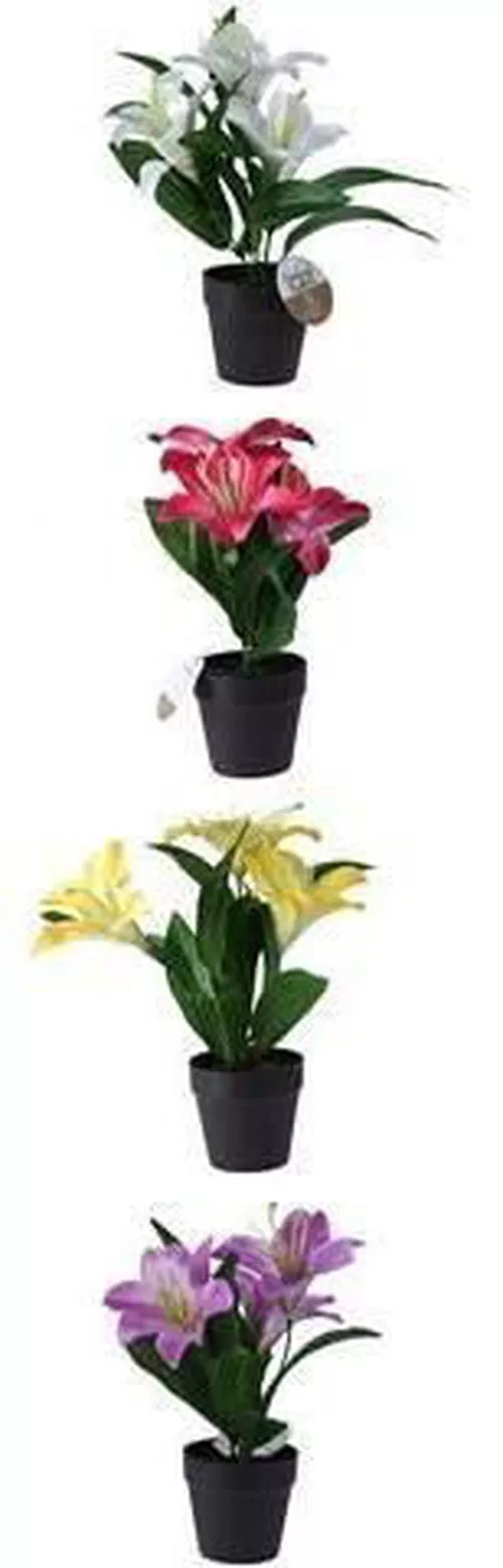 cumpără Decor Holland 18409 NVT Цветок искусственный Лилии 27cm în Chișinău 