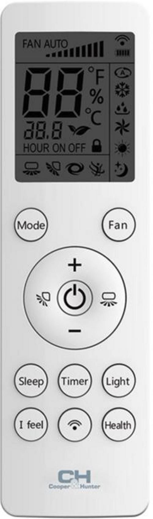 cumpără Aparat aer condiționat split Cooper&Hunter CH-S12FTXN-PW/S Nordic Premium WiFi R32 White/Silver în Chișinău 