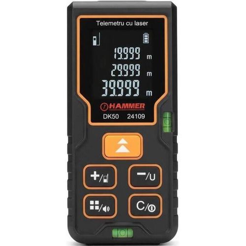 купить Дальномер лазерный Hammer 24109 Telemetru laser 0.05–50m в Кишинёве 