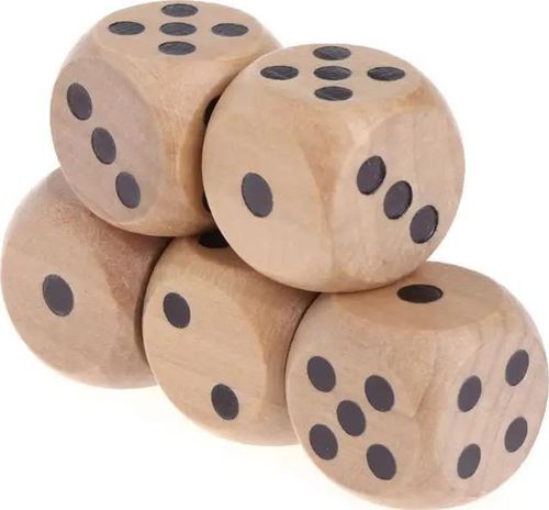 cumpără Jucărie miscellaneous 10786 Zaruri din lemn 58725 în Chișinău 