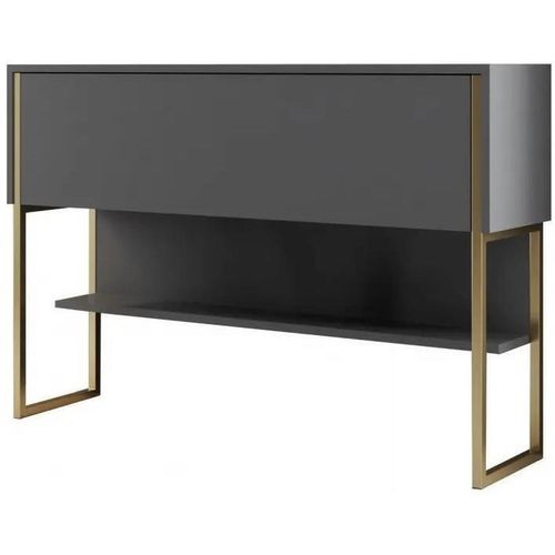 купить Стол Trendy Luxury, Золотистый антрацит, 120x80x30 см (GTR005828) в Кишинёве 