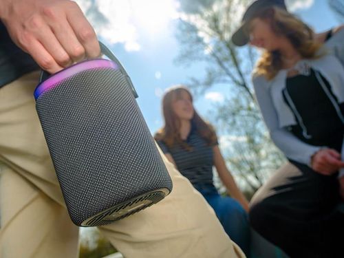 cumpără Boxă portativă Bluetooth Tracer Stripe TWS, Black XL în Chișinău 