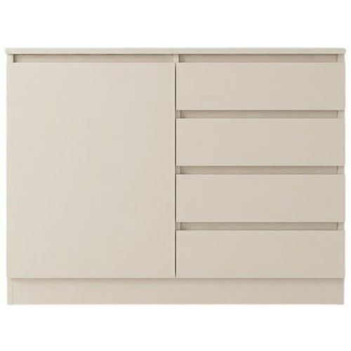 cumpără Comodă Smartex (16082) Т2 100cm Ivory în Chișinău 