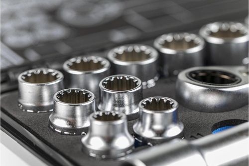 купить Набор ручных инструментов Hoegert HT1R478 Set de scule, 18bu. в Кишинёве 