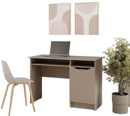 cumpără Masă de birou MebelStar LILU 110x50x75 Cashmere (MBS-1308) în Chișinău 