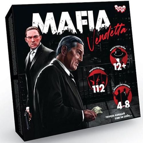 купить Настольная игра miscellaneous 10493 Joc de masa Mafia Vendetta 23148 RU 12+ в Кишинёве 