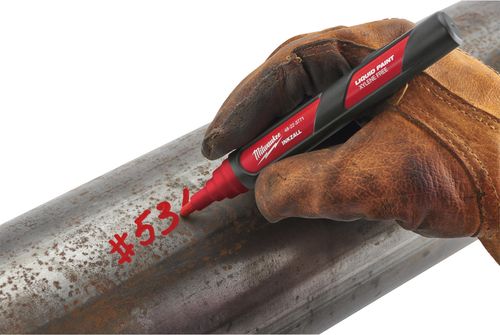 cumpără Instrument de marcare Milwaukee 4932492143 Marker INKZALL, cu vopsea roșie în Chișinău 