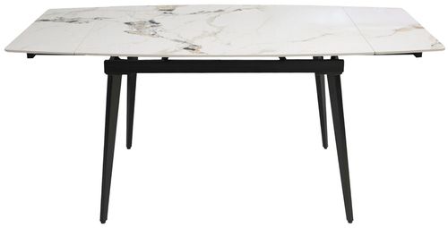 cumpără Masă Deco Elara (1200/1800x800x760) Ceramic Shiny White 03 în Chișinău 