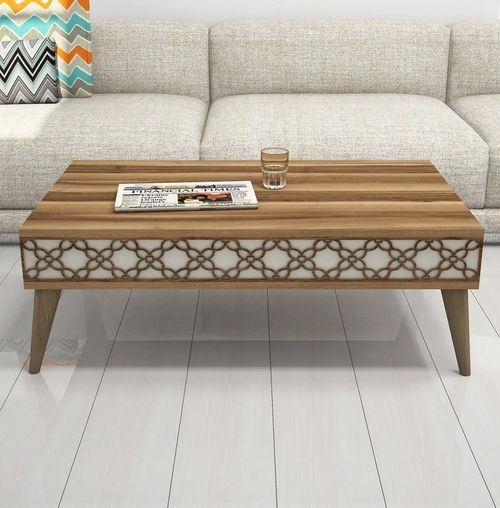 купить Журнальный столик Trendy Oras, Nuc, Smantana 105x36x60cm в Кишинёве 