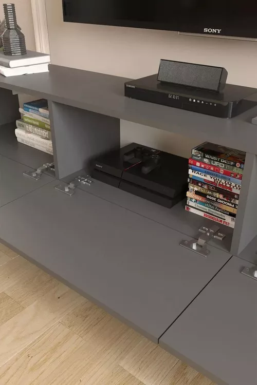 купить Тумба напольная для TV Bofigo 11-15-08 Anthracite в Кишинёве 