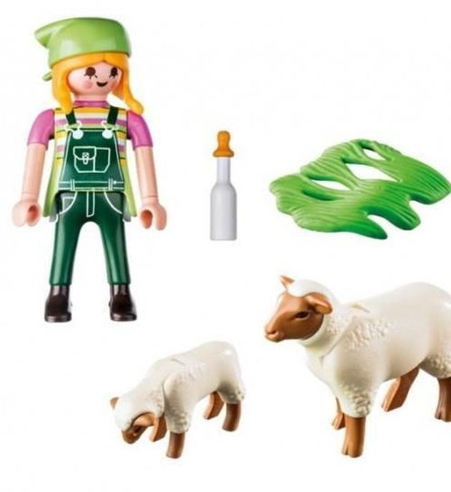cumpără Jucărie Playmobil PM9356 Farmer with Sheep în Chișinău 