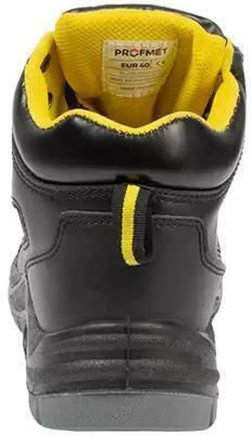 cumpără Încălțăminte de lucru Profmet 345541 Bocanci din piele, grad protecție S1P, virf din otel, negri, m.41 în Chișinău 
