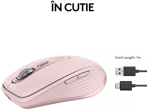 купить Мышь Logitech MX Anywhere 3S - Rose в Кишинёве 