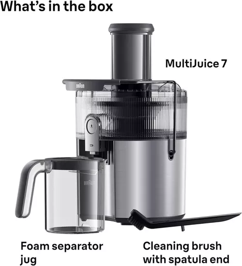 cumpără Storcător de suc centrifugal Braun JC501BI-SJ7000 în Chișinău 