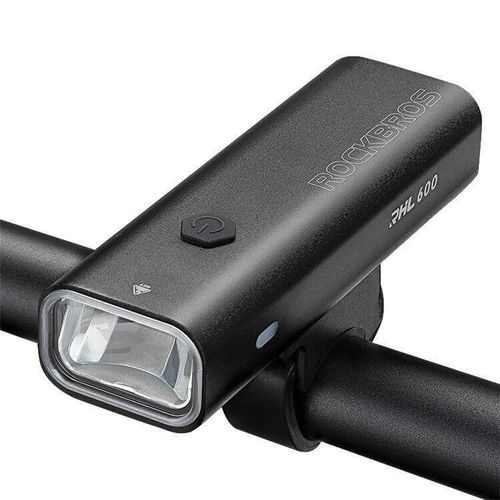 купить Аксессуар для велосипеда Rockbros 24710002001 Lanterna frontala pentru bicicleta 600LM, negru в Кишинёве 