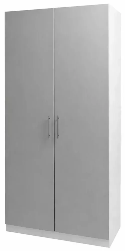 cumpără Dulap Mashtab 12245 FLEXO M4 alb uși gri 1000x530x2200 în Chișinău 