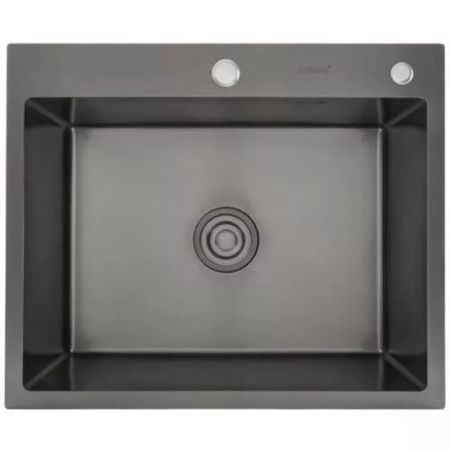 cumpără Chiuvetă bucătărie Gappo GS5050-6 NEAGRA în Chișinău 