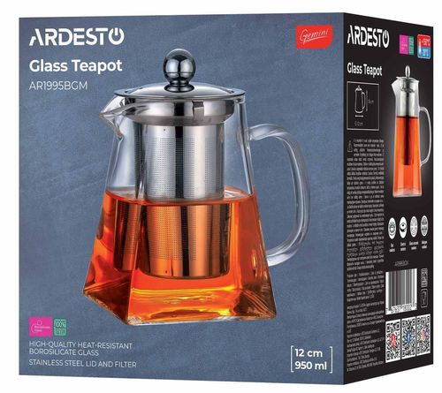 cumpără Infuzor ceai Ardesto AR1995BGM Gemini Roma 950ml în Chișinău 