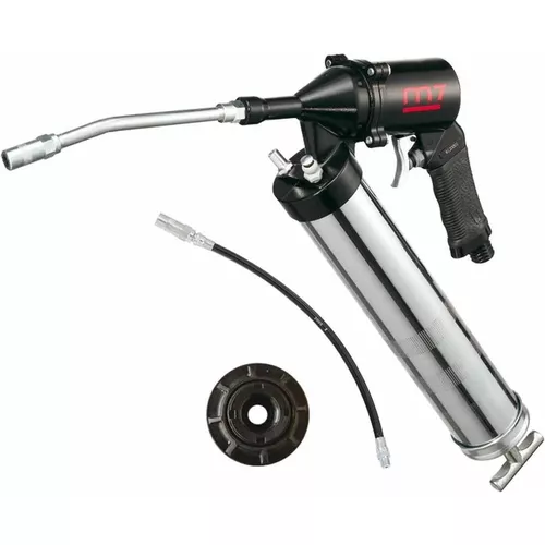 купить Насос для ГСМ Mighty Seven SG-407 Шприц пневматический для раздачи консист.смазки с адаптерами, постоянная подача в Кишинёве 