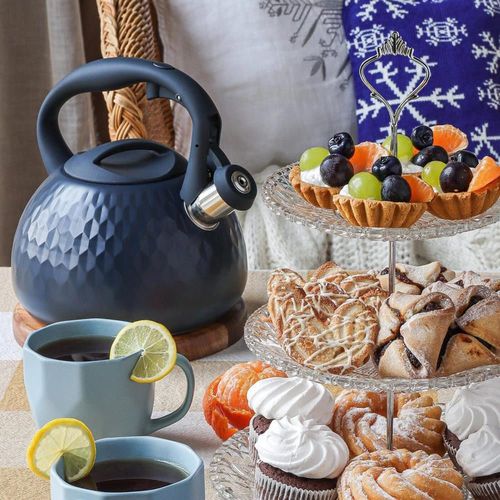 cumpără Ceainic aragaz Konighoffer Mauro 3L Dark Blue în Chișinău 