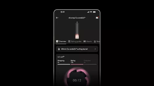 купить Прибор для укладки Dyson HS09 Airwrap Co-anda2x, Straight+Wavy Ceramic pink/Rose gold в Кишинёве 