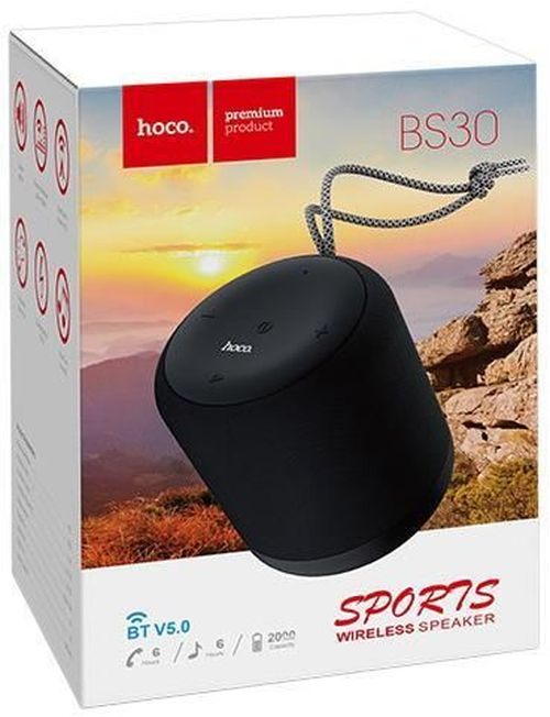 cumpără Boxă portativă Bluetooth Hoco BS30 New Moon Black în Chișinău 