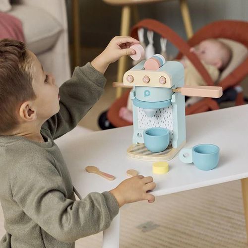 cumpără Bucătărie și veselă de jucărie Premaman PJQ44X-CCC-UNQ Set de joaca din lemn Cafetiera în Chișinău 