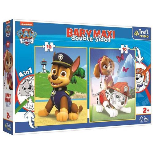 cumpără Puzzle Trefl 43003 Puzzles - Baby MAXI 2x10 - The Paw Patrol team în Chișinău 