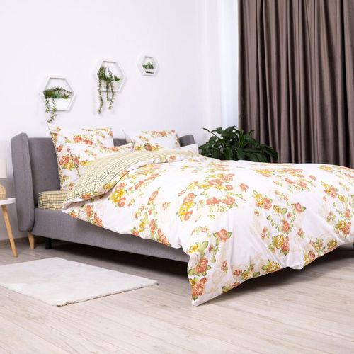 купить Домашний текстиль Relaxe Home Комплект постельного белья Soft Dreams 200x220 см Flower Road в Кишинёве 
