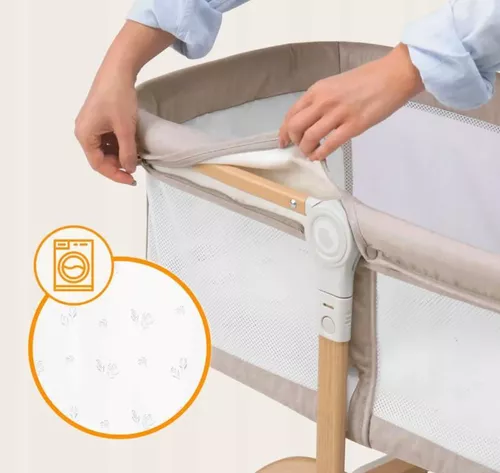купить Колыбель Lionelo Malin Evo Beige Natural 3in1 в Кишинёве 