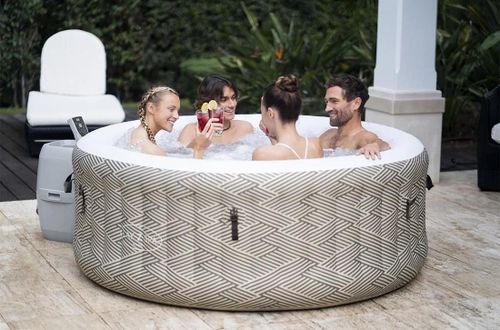 cumpără Piscină cu jacuzzi Bestway 60055BW Jacuzzi SPA Madrid AirJet 180x66cm în Chișinău 