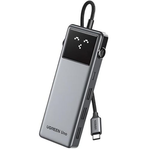 купить Переходник для IT Ugreen UGREEN HUB 6in1 USB-C To 4K@60Hz HDMI+3*USB-A 3.0 + USB-C 3.0 + PD 100W Series Uno, CM889, Grey в Кишинёве 