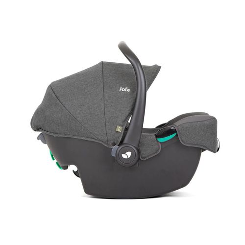 Scoica auto Joie i-Snug 2 Shell Gray cu tetiera reglabila (0-13 kg) 