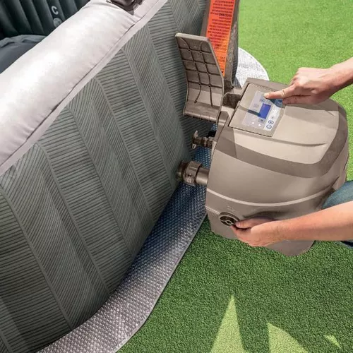 купить Бассейн с джакузи Intex 28472  «Chevron Deluxe Square Bubble», 6 человек в Кишинёве 