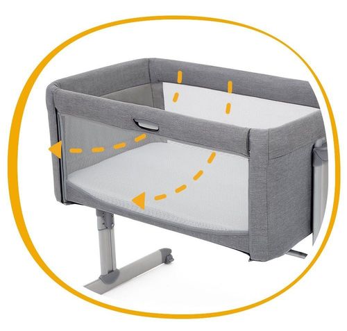 Co-sleeper 2 in 1 Joie Roomie Walnut 