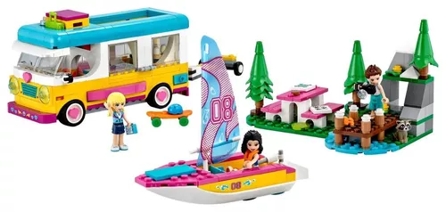 cumpără Set de construcție Lego 41681 Forest Camper Van and Sailboat în Chișinău 