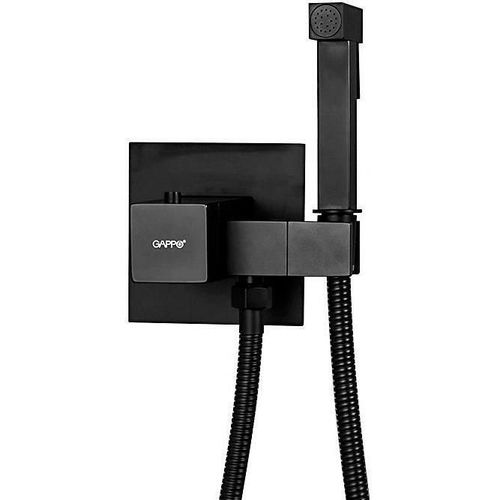 купить Смеситель для биде Gappo G7207-60 ЧЕРНЫЙ с термостатом (встроенное биде) в Кишинёве 