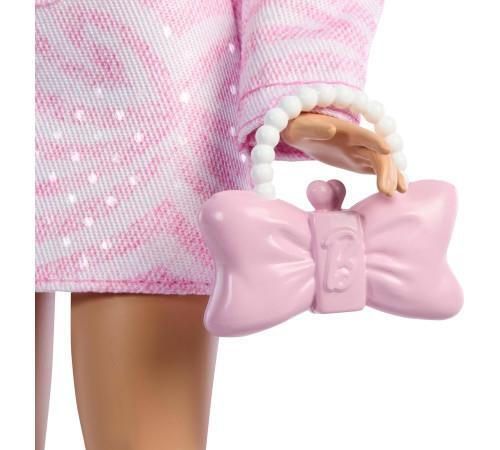 купить Кукла Barbie JJN69 Fashion Doll într-o ținută roz din denim в Кишинёве 