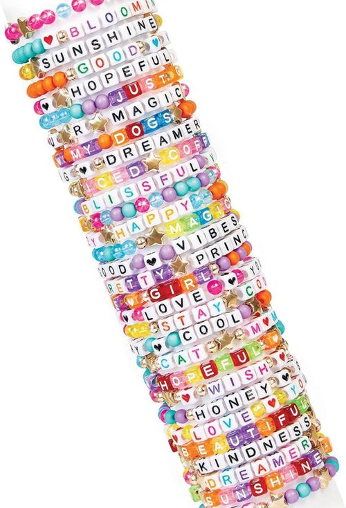 купить Набор для творчества Make it Real 1742M Say Yes! Alphabet Bead Kit в Кишинёве 