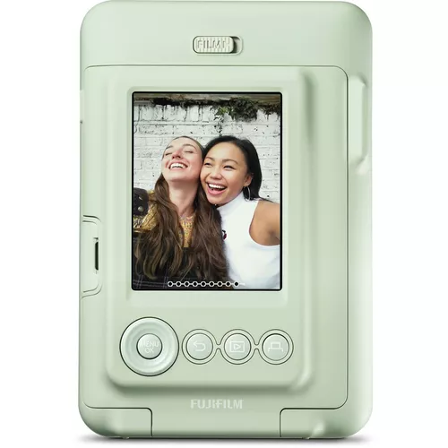 купить Фотоаппарат моментальной печати FujiFilm Instax Mini LIPLAY Matcha Green в Кишинёве 