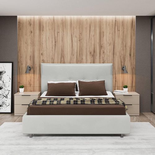 купить Кровать Bayro ModernBed 1600x2000 c подъёмным механизмом ткань категория III в Кишинёве 