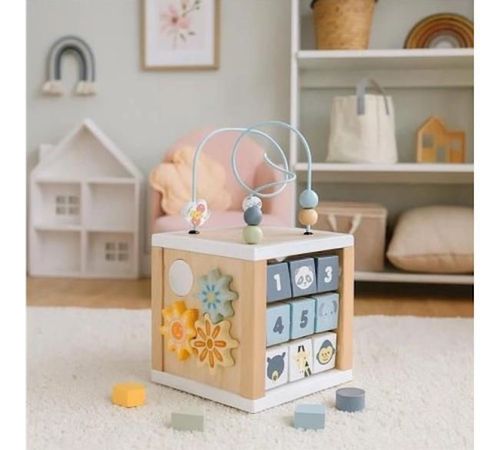 купить Развивающая доска Baby Mix 58894 Montessori Wood в Кишинёве 