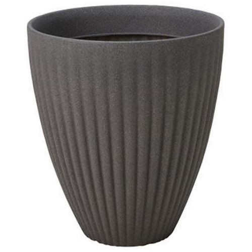 cumpără Ghiveci pentru flori ProGarden 27890 Вазон для цветов пластик Лотос D40cm, H42cm, серый în Chișinău 