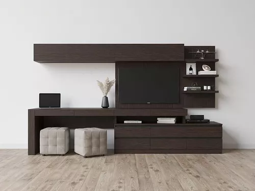 cumpără Set mobilă living Indart Living Kubo 25 (310x50x203) în Chișinău 