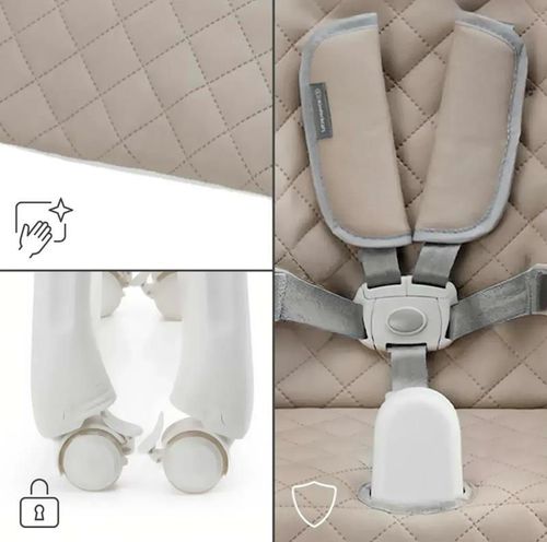 cumpără Scaun de masă KinderKraft KHTULO00BEG0000 Tulo beige în Chișinău 