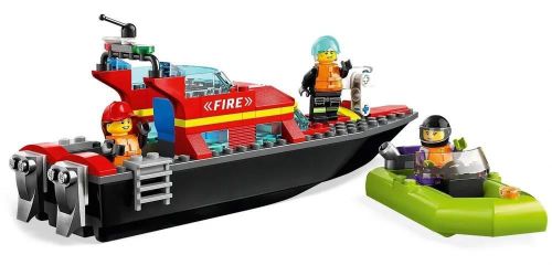 cumpără Set de construcție Lego 60373 Fire Rescue Boat în Chișinău 