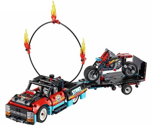 купить Конструктор Lego 42106 Stunt Show Truck & Bike в Кишинёве 