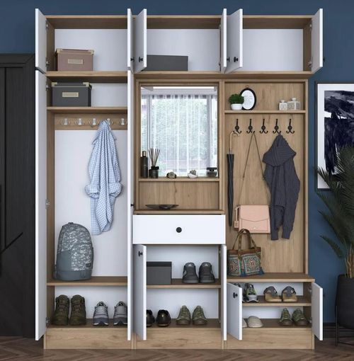 cumpără Mobilă pentru antreu Trendy EA108-2428, 179x226x37cm (GTR001431) în Chișinău 