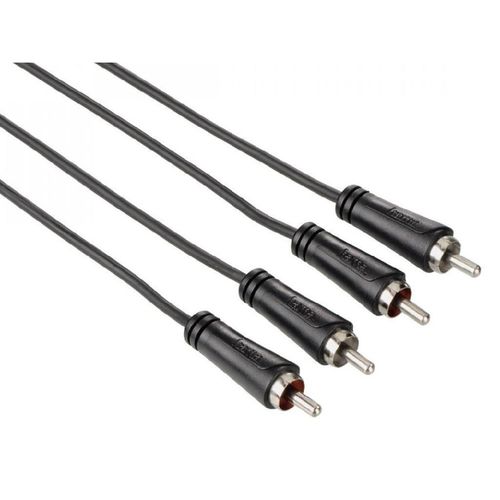 cumpără Cablu pentru AV Hama 122271 Audio Cable, 2 RCA plugs - 2 RCA plugs, 0.75 m în Chișinău 