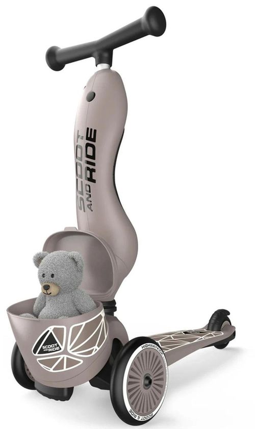 cumpără Trotinetă Scoot&Ride 96605 Highway 2in1 Kick 1 Lifestyle Brown lines în Chișinău 